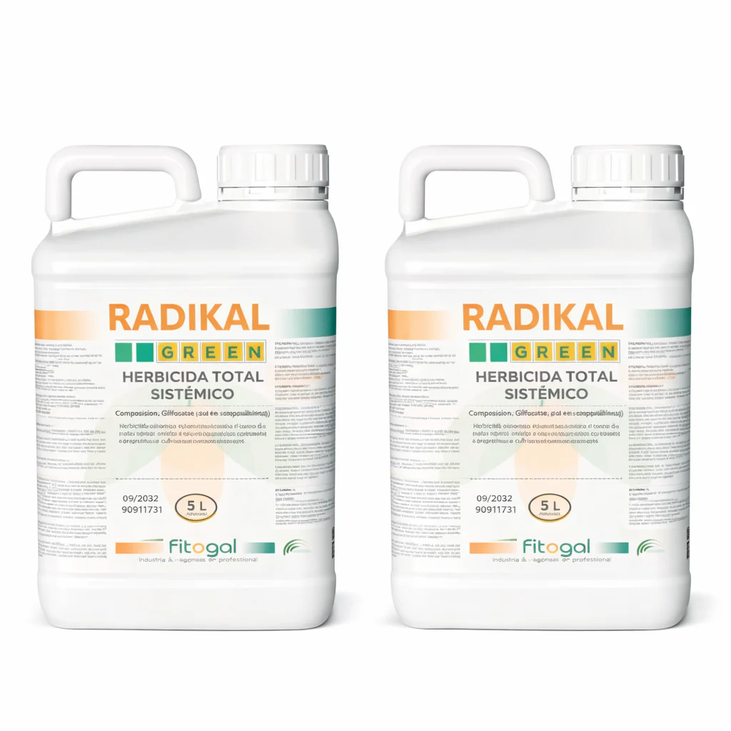 Désherbant Radikal 2X5L Glyphosate Herbicide Jardin